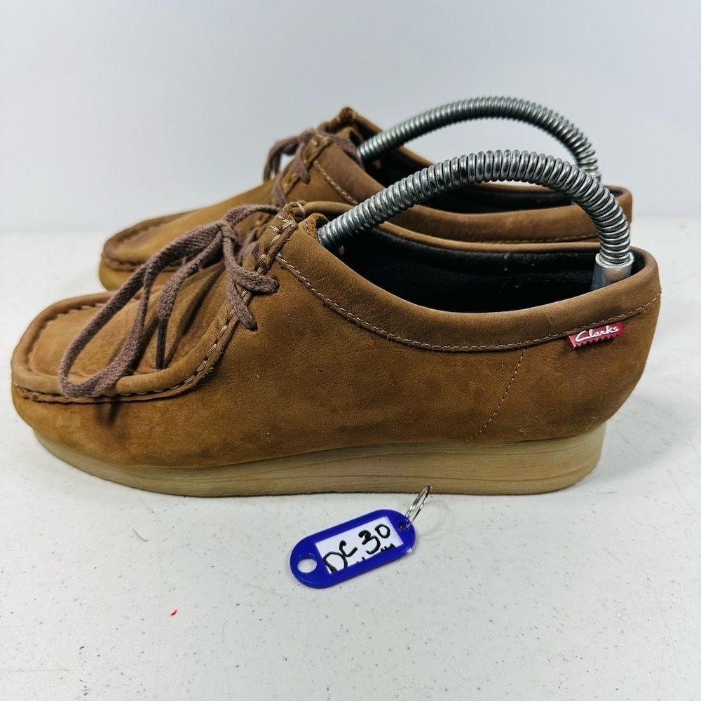 Clarks Womens Brown Leather Ankle Shoes 26060499 Size 7